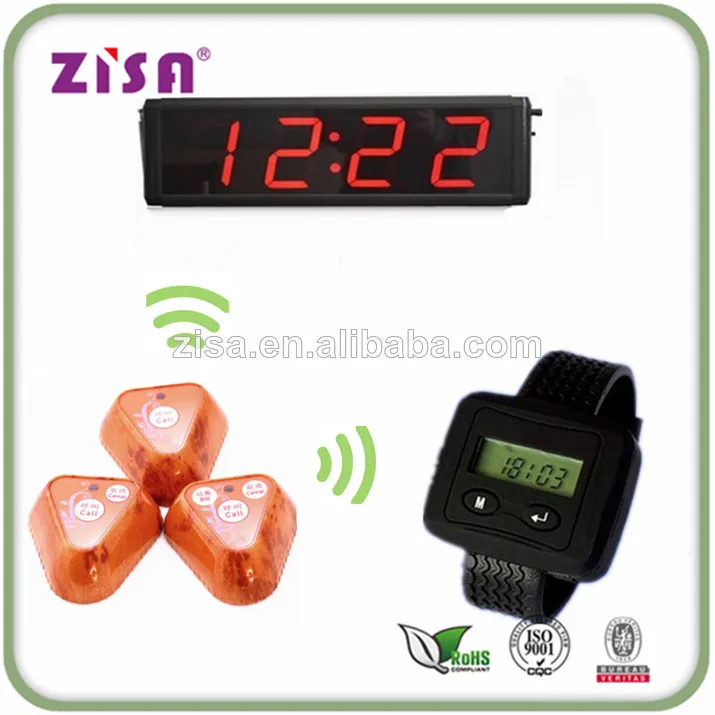 беспроводного вызова службы кнопку пейджер, пейдёер наручные часы