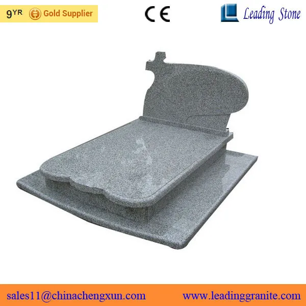 High quality natural granite poland tombstone