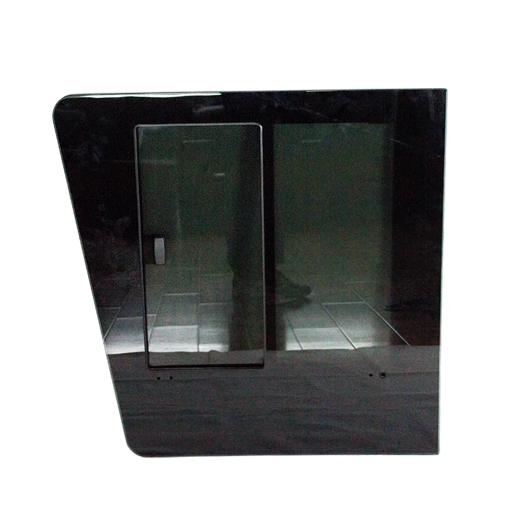 High quality bus  side window glass