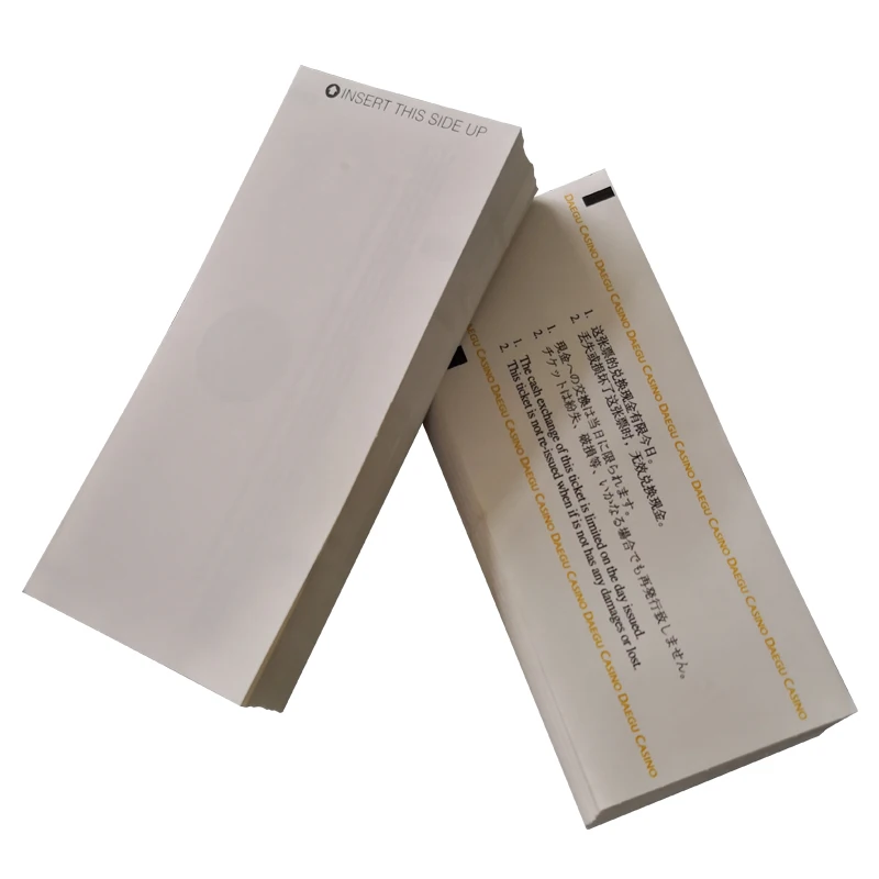Wholesale cheap high quality slot game ticket paper