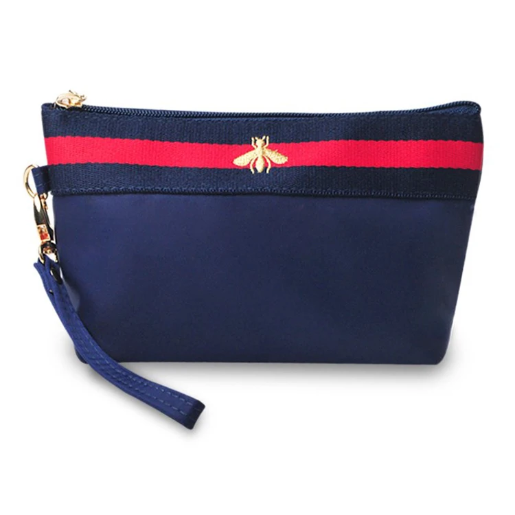 
Fashion Nylon Small Cosmetic Bag Multicolor Pattern Cute Makeup Pouch for Ladies Women 