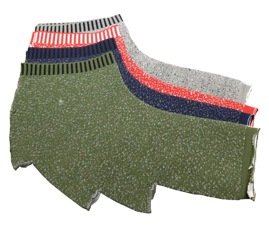 Supplier wholesale comfortable fashion knitted 3D fabric shoes upper material