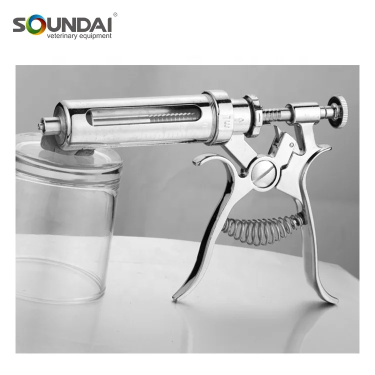 10ml 20ml 30ml 50ml plastic syringe for poultry livestock automatic cattle Vaccinator