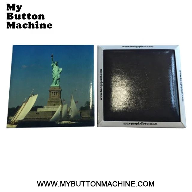 63.5*63.5MM Rectangle Fridge Magnet Maker Machine kit with Fridge making machine Paper Cutter Fridge Magnet Materials