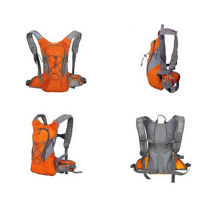 Sanofee Custom Logo Nylon Sport Water Bladder Insulated Hydration Hiking Backpack Cycling Pack Bag