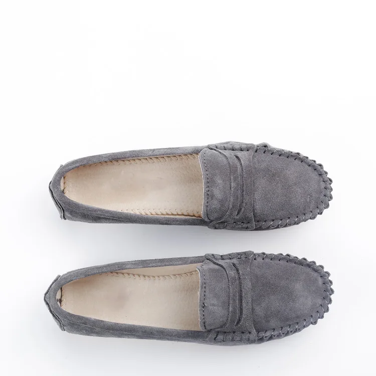 
Women Leather Loafers Slip On Flats Driving Walking Casual Soft Sole Loafer Shoes Moccasins US 