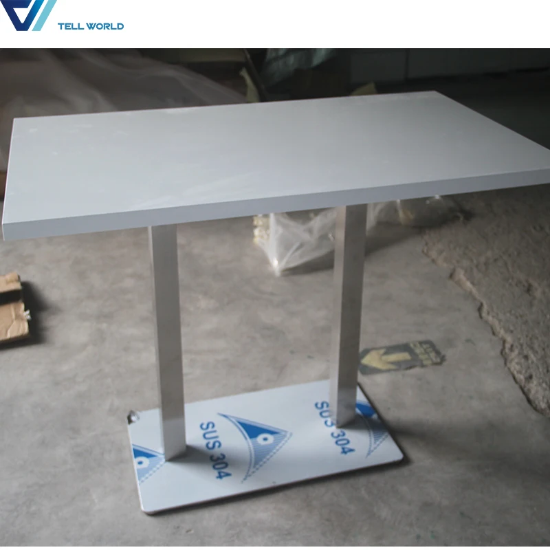 
Food court marble dining table set restaurant table and chair sets 