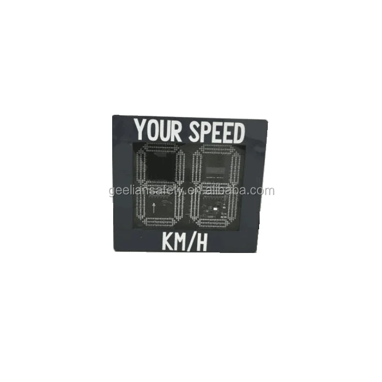 Solar Traffic Radar Detective Speed Warning Sign/speed Measurement Display /Traffic Flashing Speed Limit Signs Swing