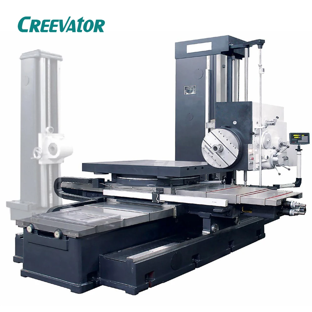 
TPX6113/2 TPX6113 Horizontal Boring Milling Machine with Rear Pillar and Auxiliary Guide 
