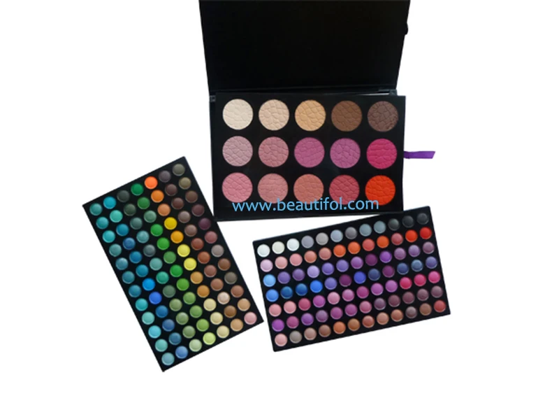 High quality colorful Makeup palette popular shine and matte wholesale makeup naked 120 eye shadow palette