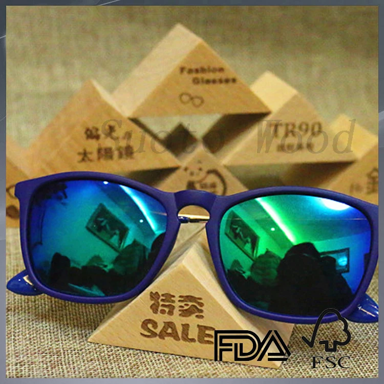 Изготовленная на заказ Горячая продажа деревянная витрина для солнцезащитных очков