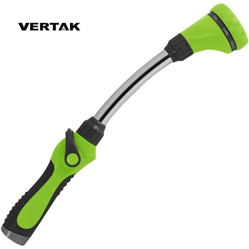 VERTAK Hot Selling 15 Inch 8 Pattern Flow Control Garden Watering Wand for Plant Irrigation