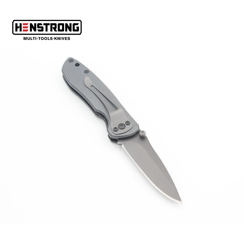 Titanium Pocket Knife with Carbon Fiber Drop Point Blade Stainless Steel EDC Foldable Camping Knife Customizable OEM Support