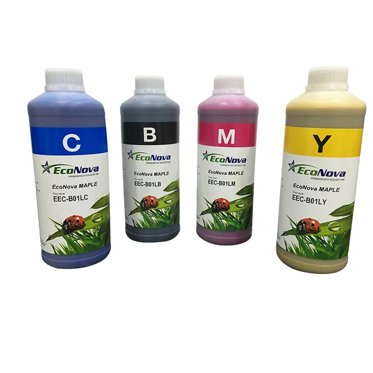 Hot Sale High Quality Fast Dry Water Based Eco Solvent Ink For Eps Dx5 i3200