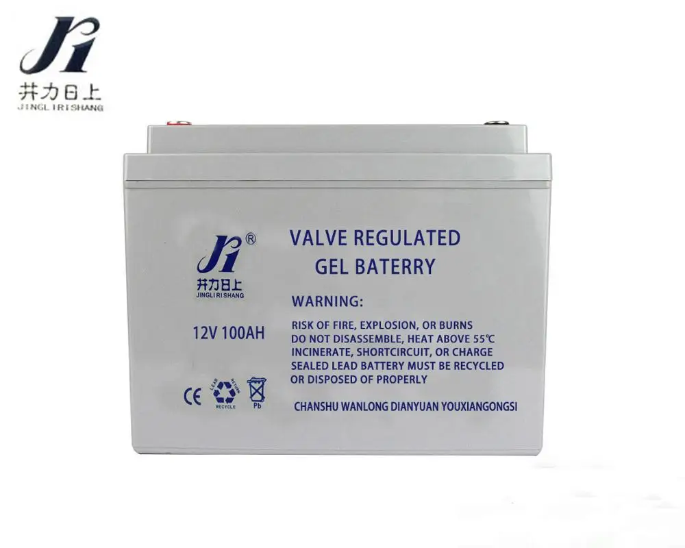 12V 100AH vrla глубокий цикл свинцово-углеродный agm ups аккумулятор