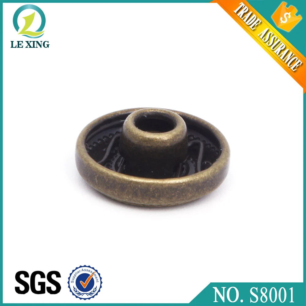 
Button double cap stainless steel rivet brass aluminum rivet 