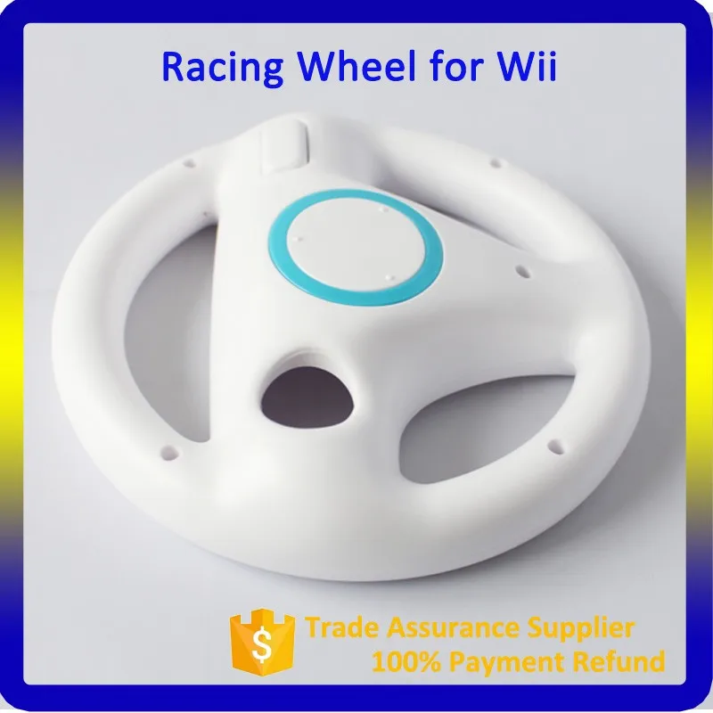 Classic Gaming Racing Wheel for Nintendo Wii Steering Wheel Remote Controller