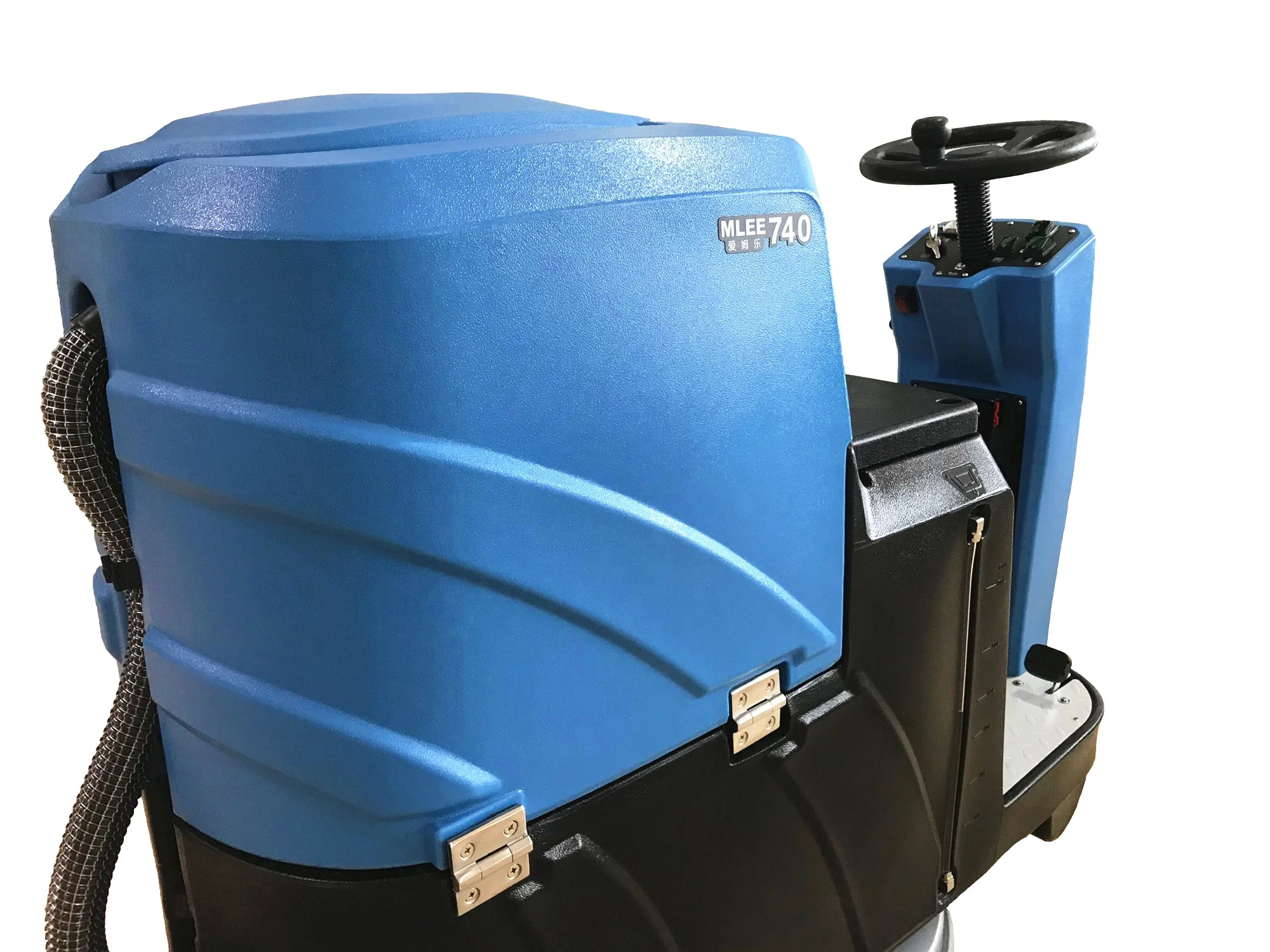 
MLEE740MINI Parquet Floor Washer And Scrubber Commercial Ride On Electric Floor Scrubber With Battery 