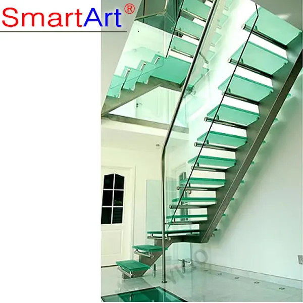 mono stringer LED staircase design