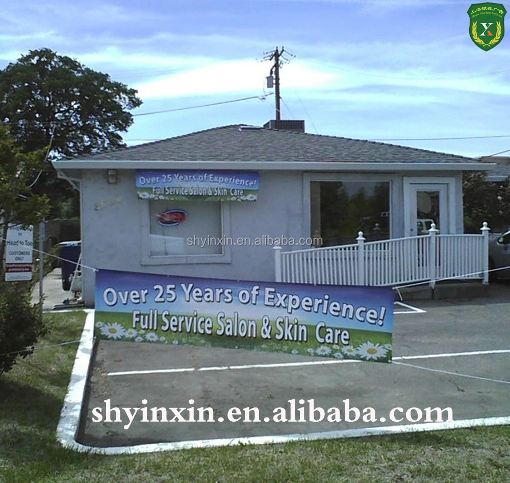 
Custom hanging banner sizes, street banner, street pole banner 