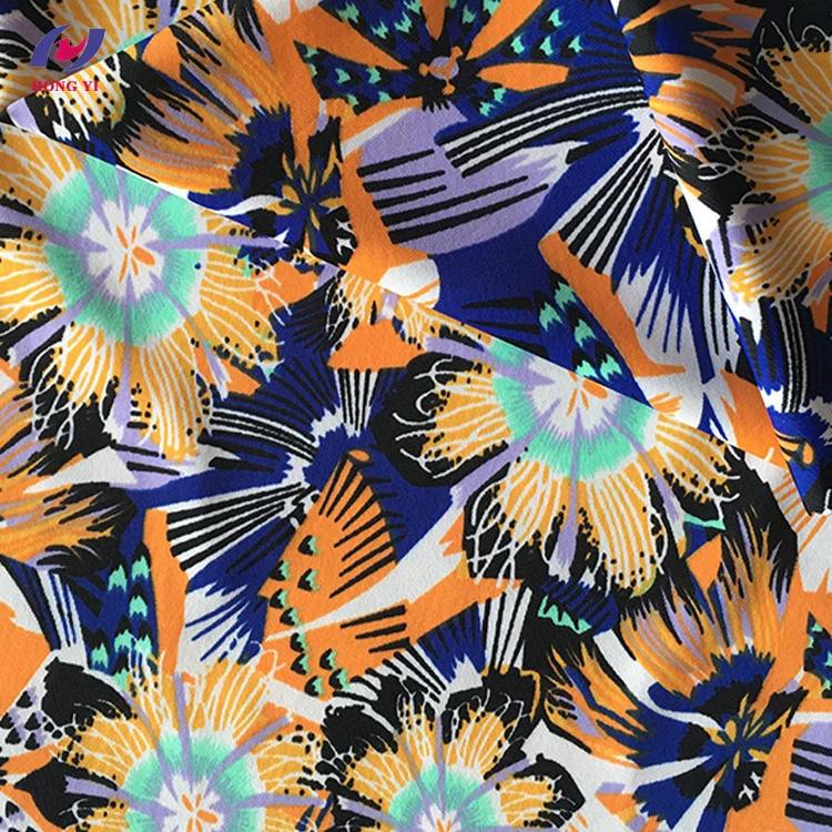Eco-friendly Nylon Spandex Custom African Print Men Swimwear Fabric