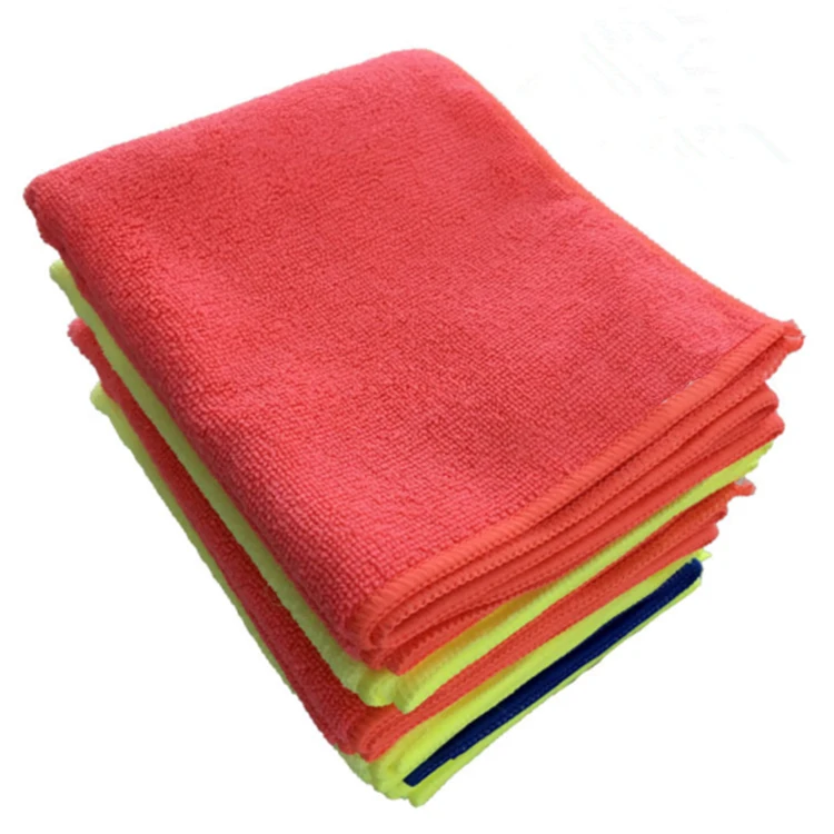 Автомобиль ткань 80% полиэстер 20% полиамид чистки автомобиля полотенце из микрофибры