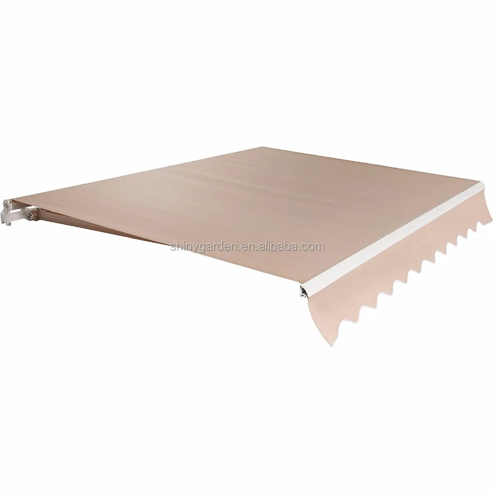 Outdoor retractable roof awning folding arm awning, aluminium awning windows