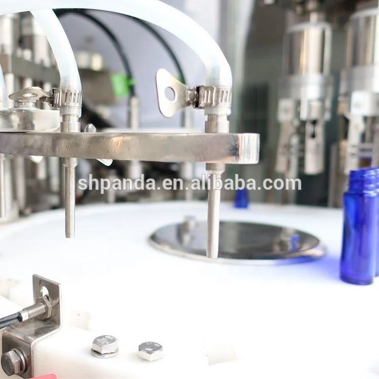 Automatic Medicine Vial Blood Reagent Test Tube Pharmaceutical Liquid Filling and Capping Labeling Machine