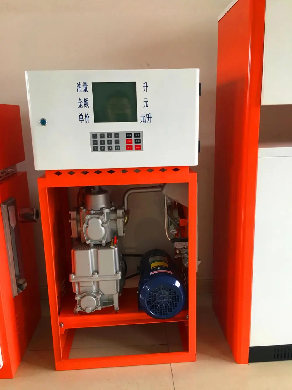 double nozzle single nozzle fuel dispenser for gasoline station