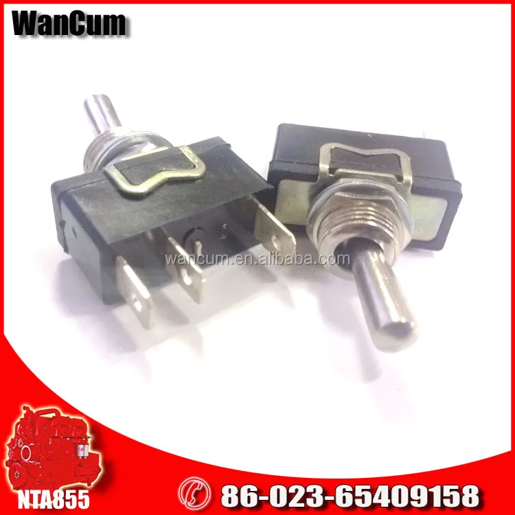Горячая распродажа китай дизельный двигатель NTA855 K19 тумблер три позиция кнопочный переключатель модель на 102057