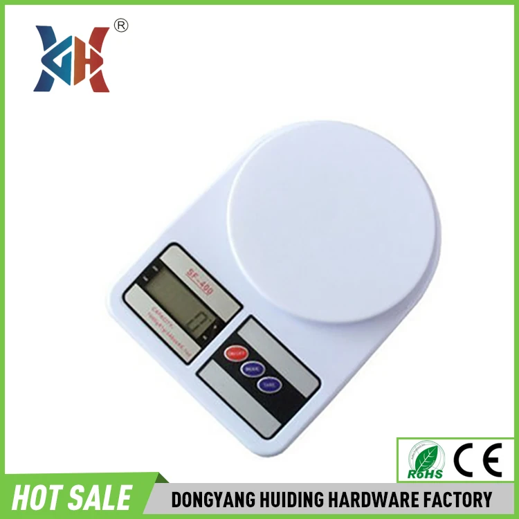 Высший сорт SF-400 5 кг с круглым носком на платформе цифровые кухонные весы