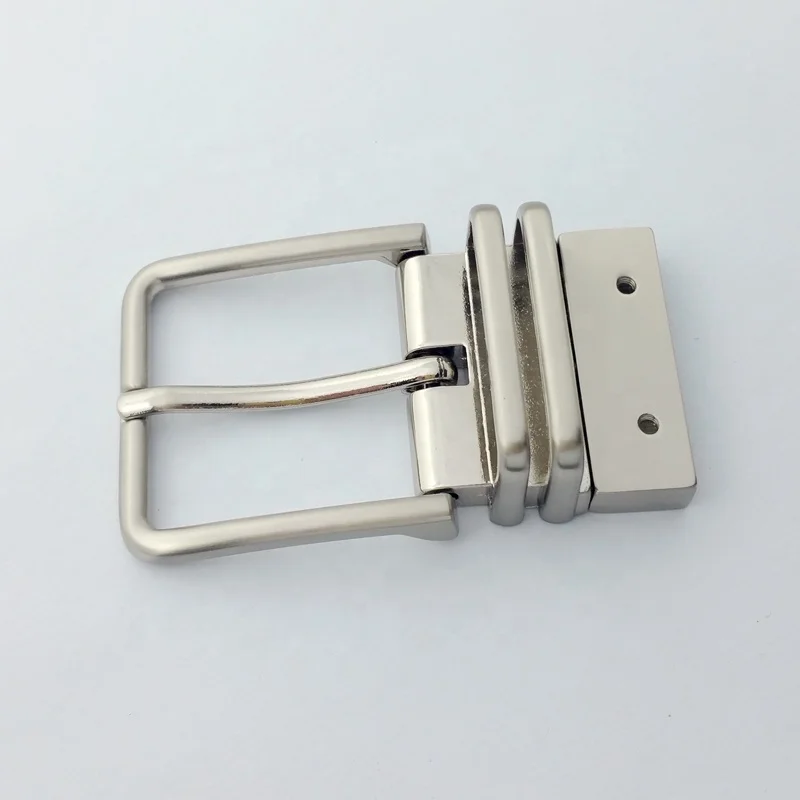 Wholesale Metal Reversible Pin Belt Buckle for Belt and belt buckle making machine stainless steel buckle