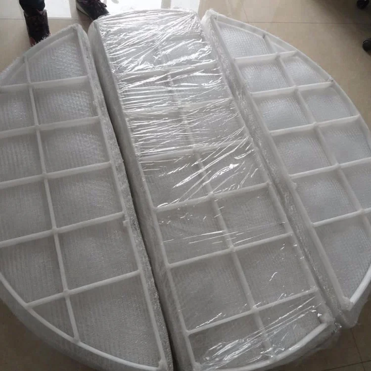 demister pad for heat exchangers application for evaporator and oil and gas production