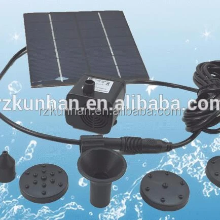 Экологичный погружной садовый погружной мини-насос с высокой головкой и питанием от солнечной батареи, погружной глубоководный скважинный насос