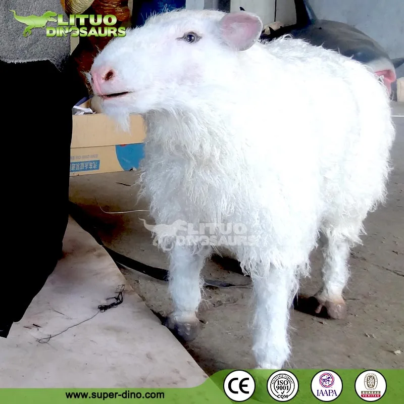 Имитация животных аниматронная овца в натуральную величину