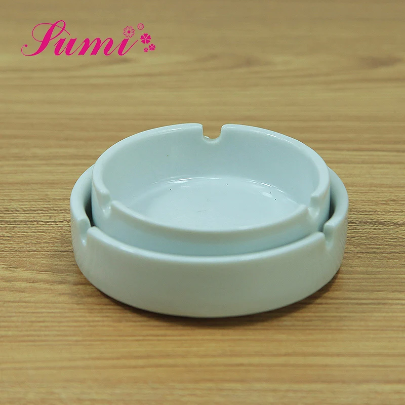 Wholesale customize cheap different shapes ceramic cigar ashtray with custom logo