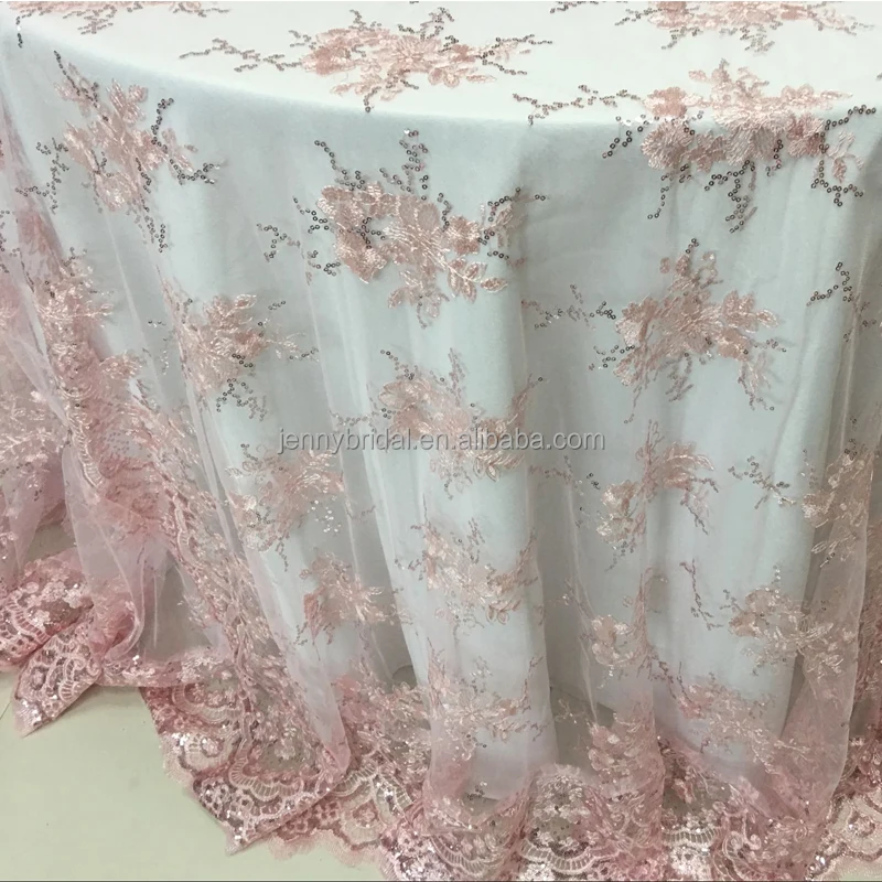 indian polyester cheap lace tablecloth round