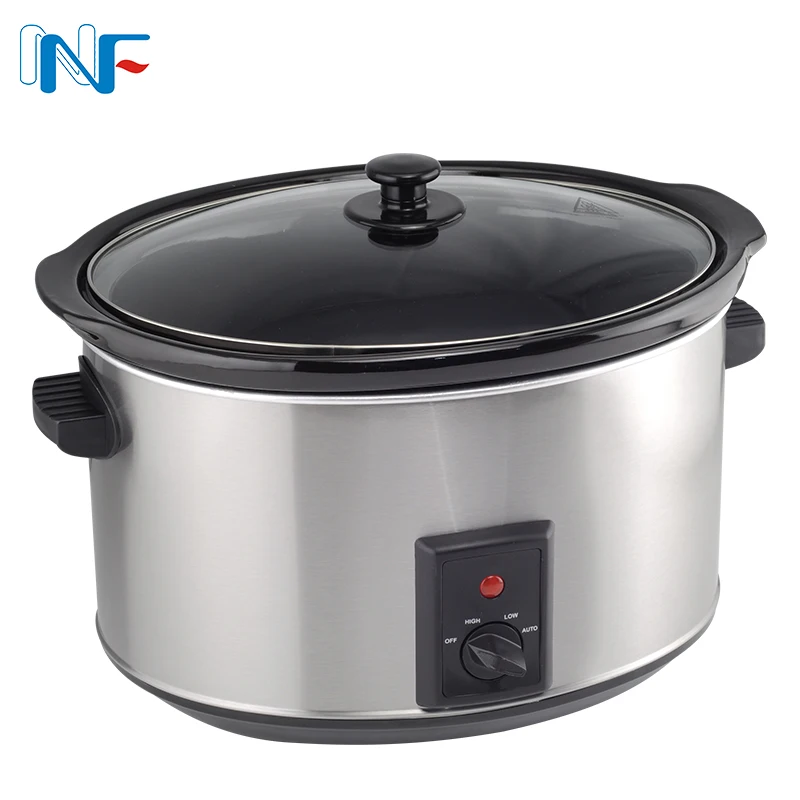 2021 Highest Rated 8 QT Best Slow Cooker for Large Family Programmable Top Ten Ceramic Insert