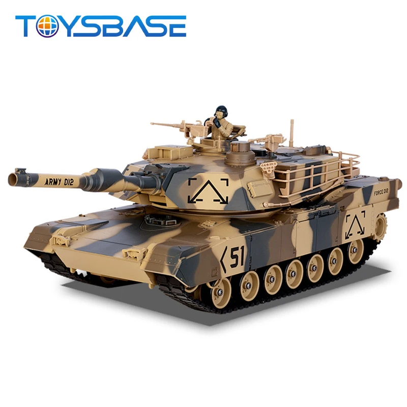 Turret Infrared Remote Control Battle Rc Tank 1 12