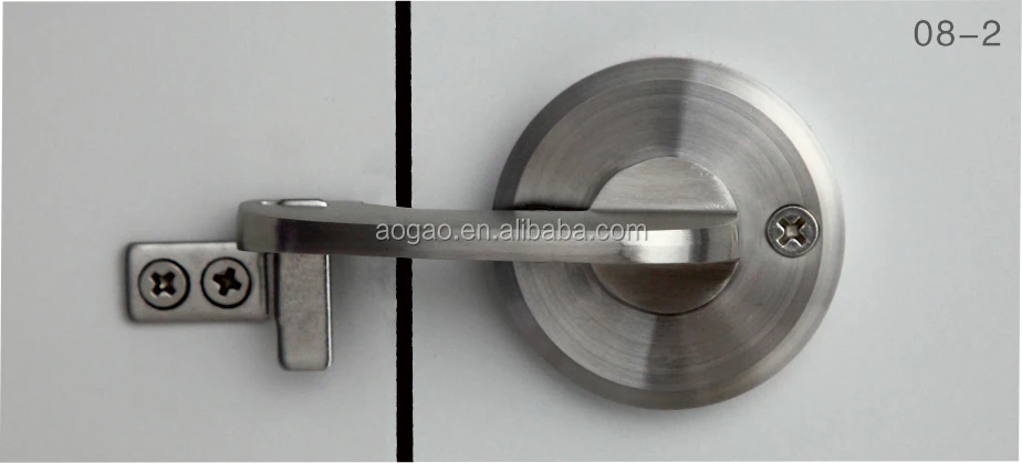 
new design stainless steel toilet cubicles lock 
