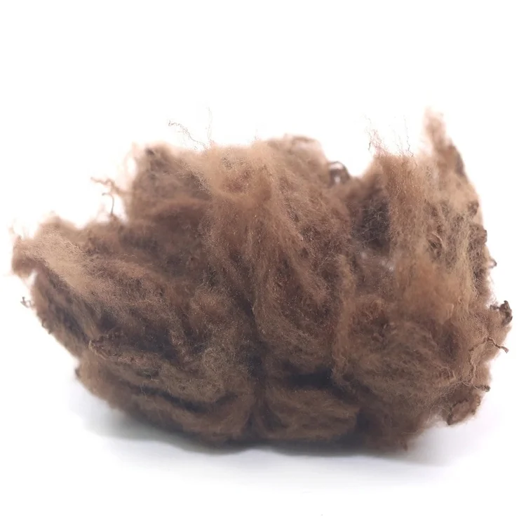 
100% recycled solid eslon polyester staple fiber with good price 