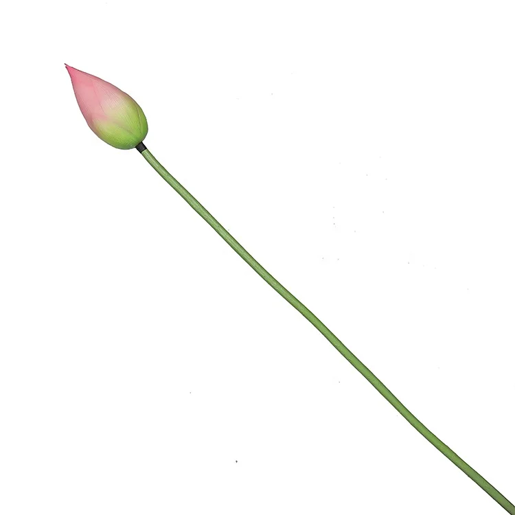 Wholesale artificial eva flower single 93cm high lotus bud stem flower