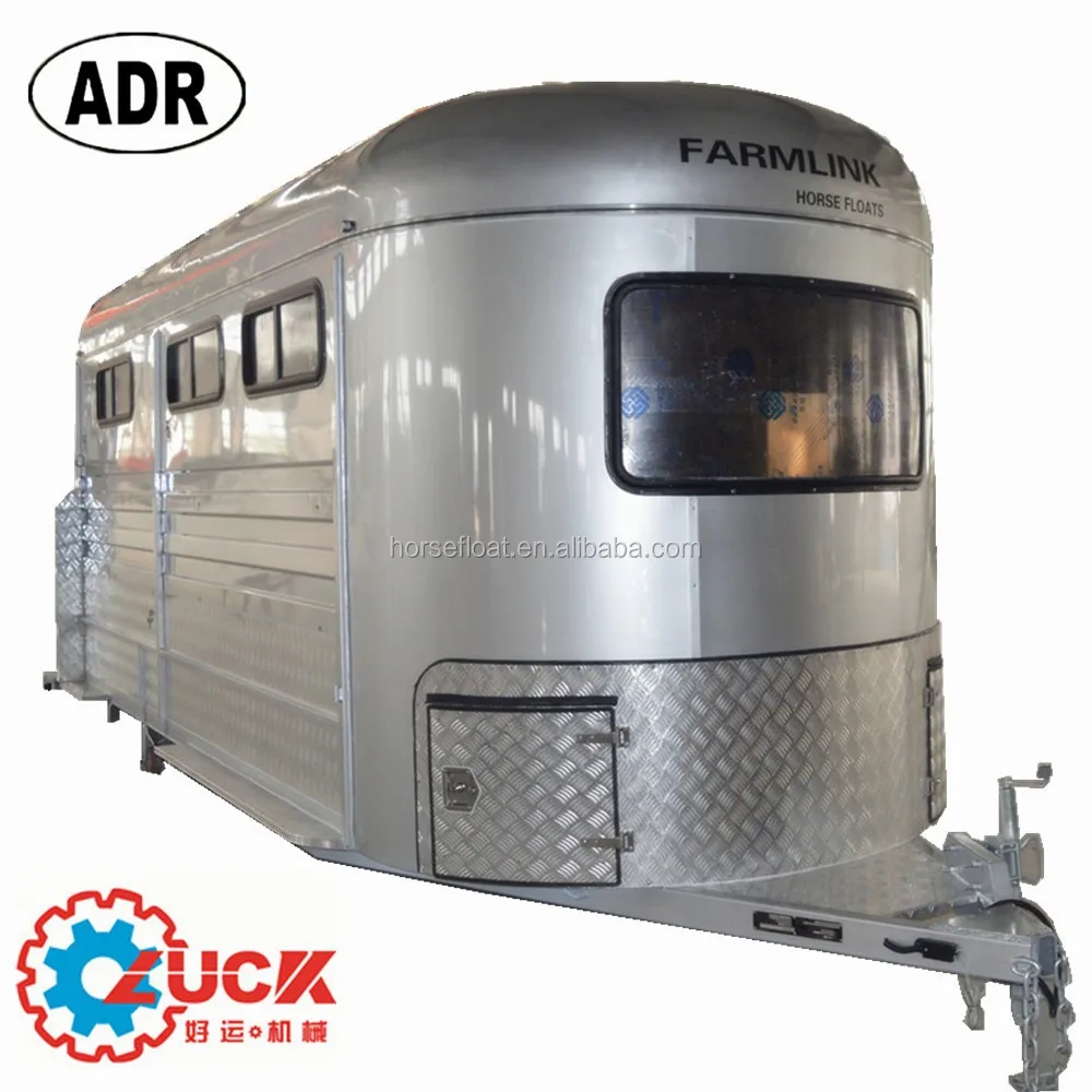 Hot sale caravan horse floats made in China with high reputation