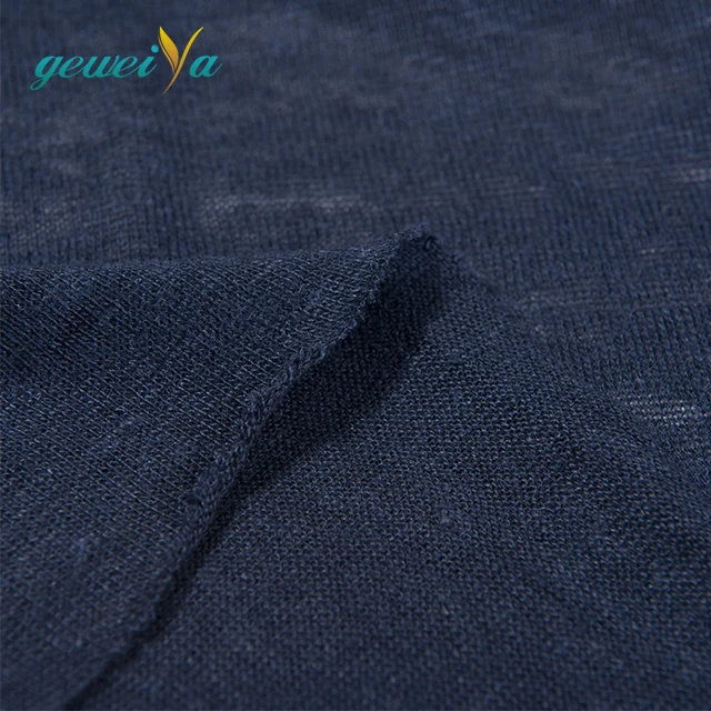 
160gsm t shirt jersey hemp fabric 