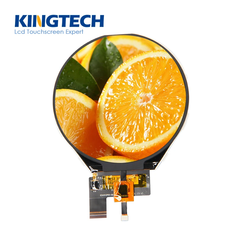 MIPI 3 lane ips 3.4 inch round tft lcd display 800x800