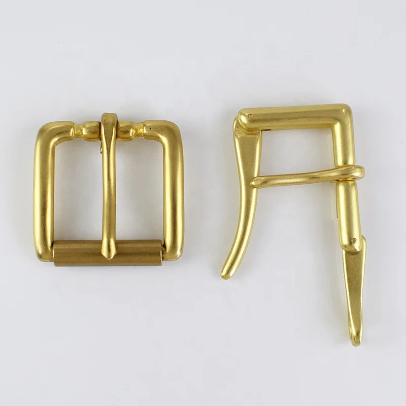 Meetee ZK827 40 мм Чистая латунь быстро открывающиеся мужские Уникальные пряжки для ремня