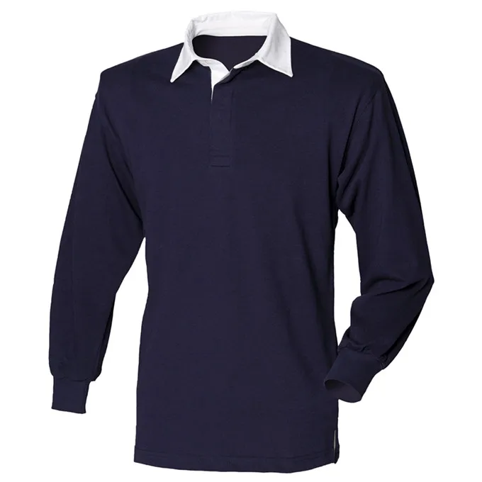 
cheap wholesale plain rugby shirt long sleeve 