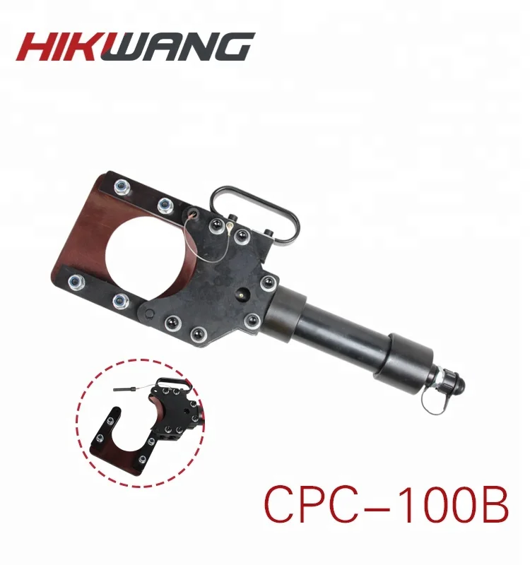 
cpc-100b hydraulic cable cutter cutting head with hand hydraulic pump 