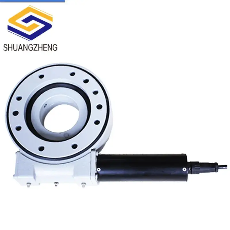 high precision single axis SE12 slewing drive with hydraulic motor