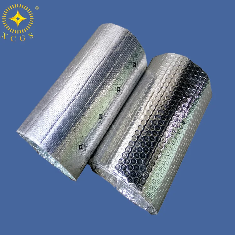 Home Thermal Insulation Pipe Fireproof Bubble Foil Insulation